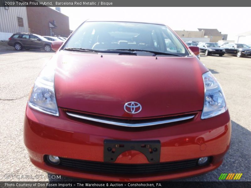 Barcelona Red Metallic / Bisque 2009 Toyota Prius Hybrid