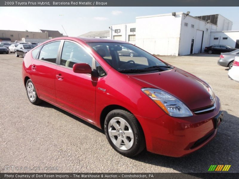 Barcelona Red Metallic / Bisque 2009 Toyota Prius Hybrid