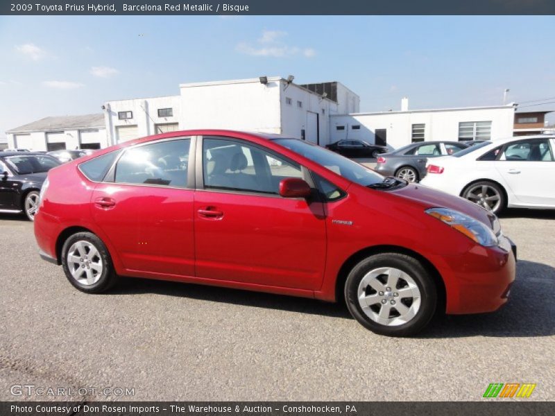 Barcelona Red Metallic / Bisque 2009 Toyota Prius Hybrid