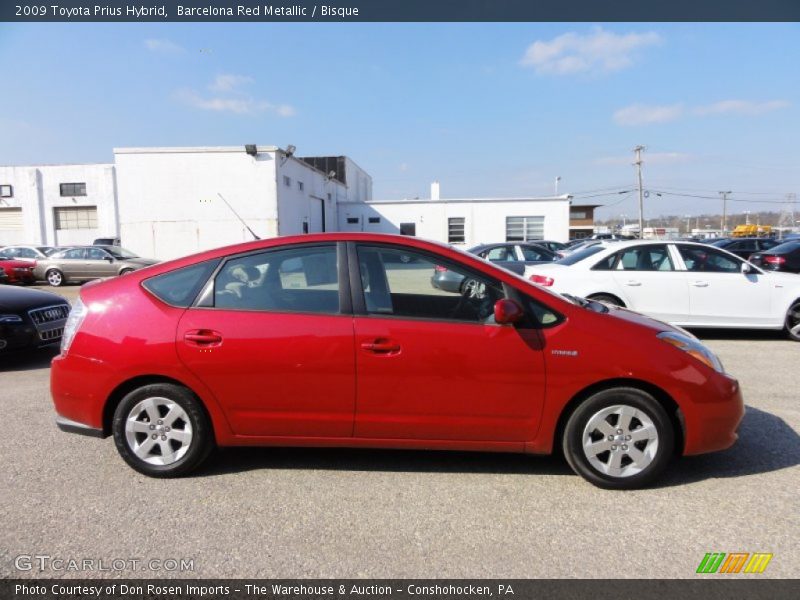 Barcelona Red Metallic / Bisque 2009 Toyota Prius Hybrid