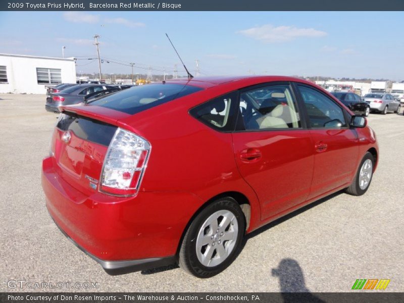 Barcelona Red Metallic / Bisque 2009 Toyota Prius Hybrid