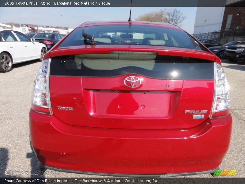 Barcelona Red Metallic / Bisque 2009 Toyota Prius Hybrid