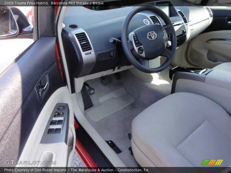 Barcelona Red Metallic / Bisque 2009 Toyota Prius Hybrid