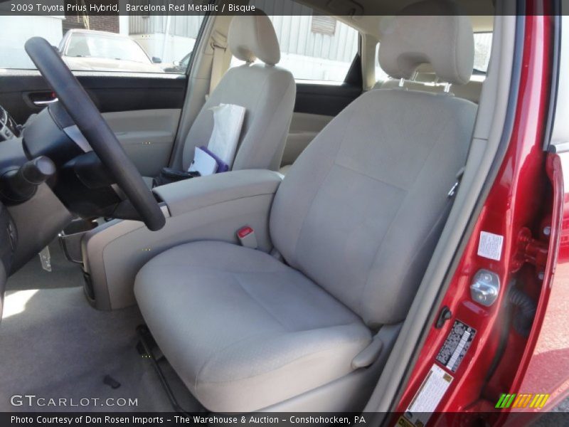 Barcelona Red Metallic / Bisque 2009 Toyota Prius Hybrid