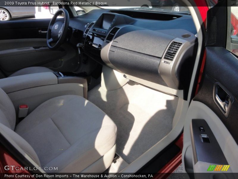 Barcelona Red Metallic / Bisque 2009 Toyota Prius Hybrid
