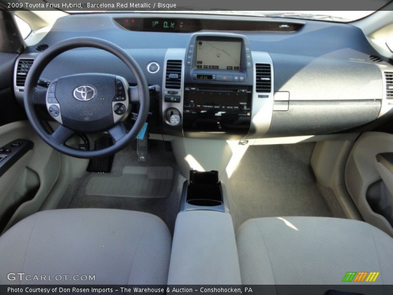 Barcelona Red Metallic / Bisque 2009 Toyota Prius Hybrid