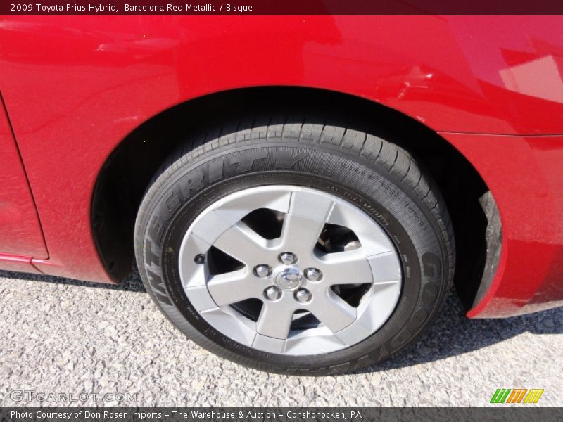 Barcelona Red Metallic / Bisque 2009 Toyota Prius Hybrid