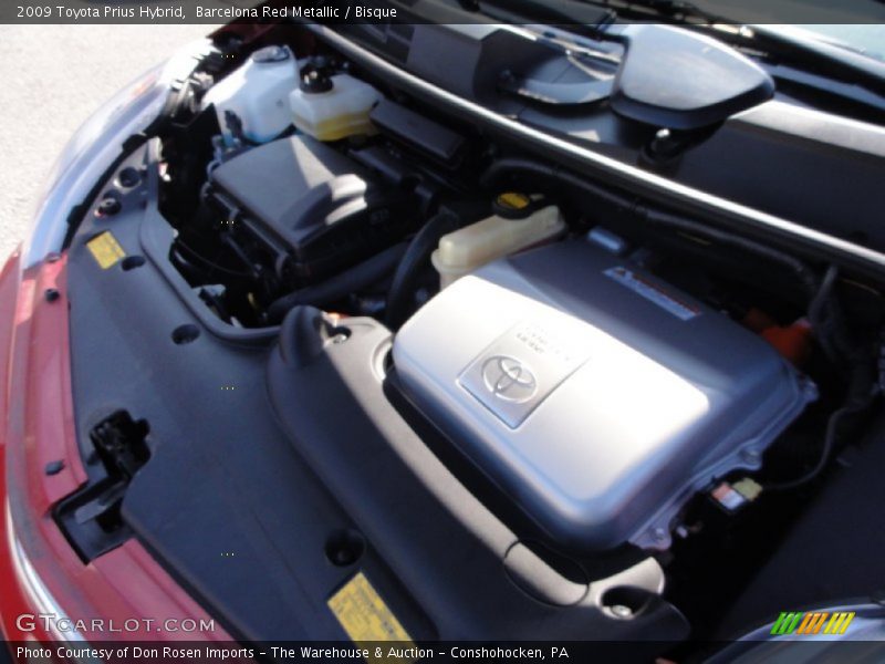 Barcelona Red Metallic / Bisque 2009 Toyota Prius Hybrid