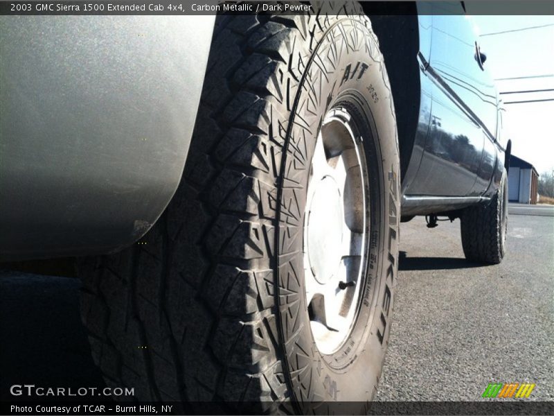 Carbon Metallic / Dark Pewter 2003 GMC Sierra 1500 Extended Cab 4x4