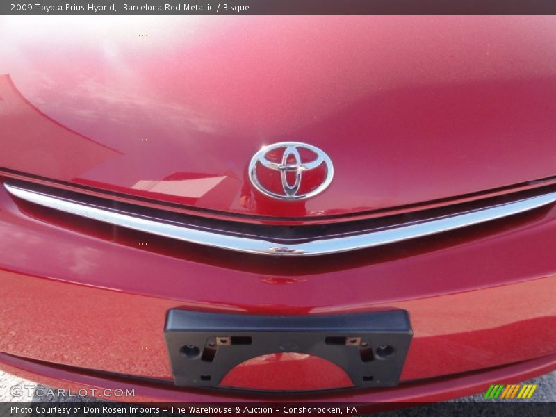 Barcelona Red Metallic / Bisque 2009 Toyota Prius Hybrid