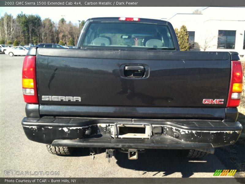 Carbon Metallic / Dark Pewter 2003 GMC Sierra 1500 Extended Cab 4x4