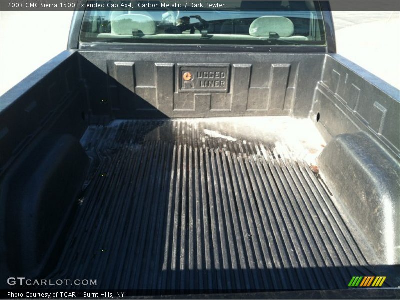 Carbon Metallic / Dark Pewter 2003 GMC Sierra 1500 Extended Cab 4x4