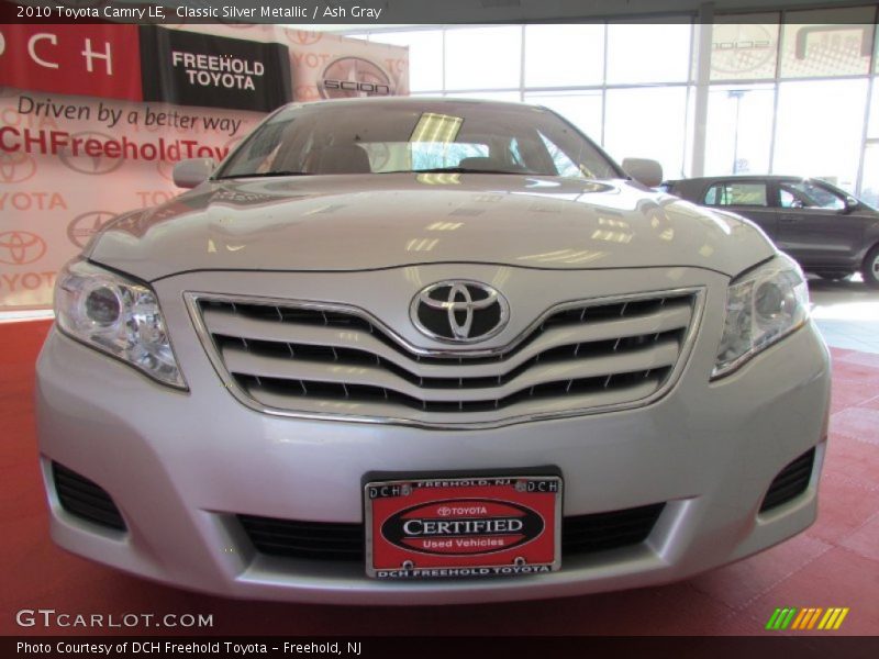 Classic Silver Metallic / Ash Gray 2010 Toyota Camry LE