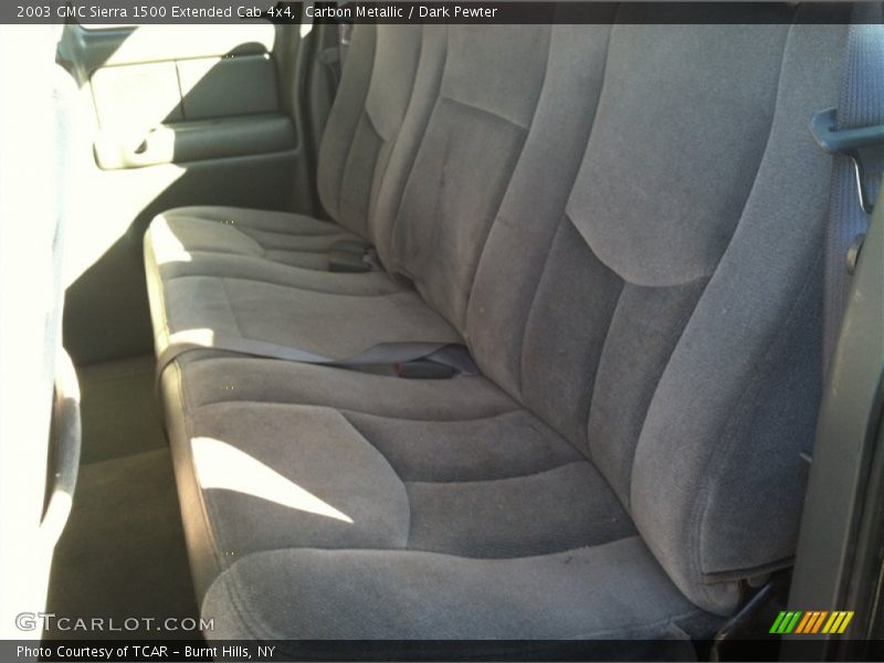 Carbon Metallic / Dark Pewter 2003 GMC Sierra 1500 Extended Cab 4x4