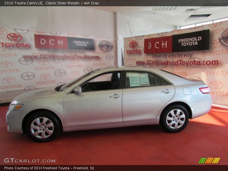 Classic Silver Metallic / Ash Gray 2010 Toyota Camry LE