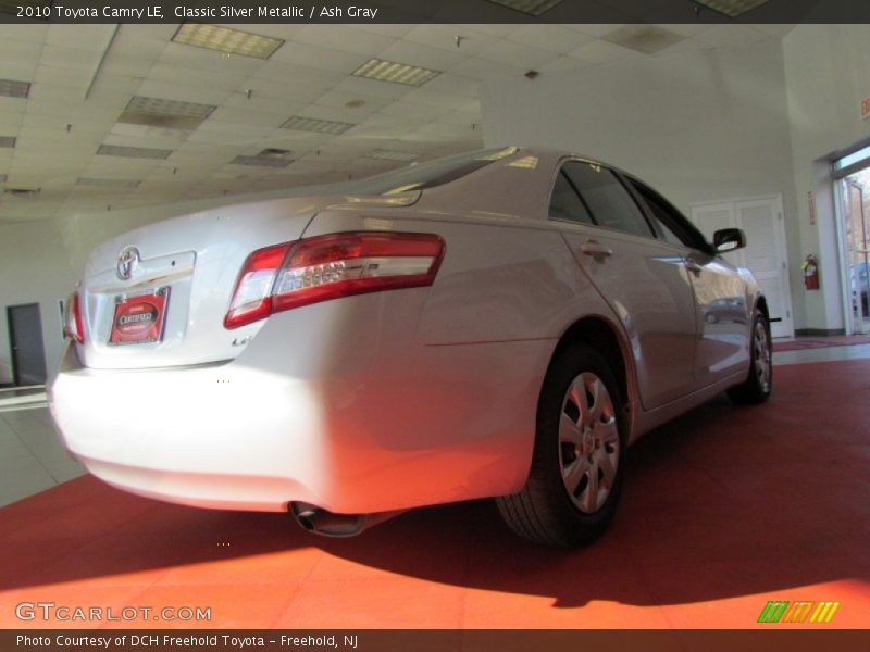 Classic Silver Metallic / Ash Gray 2010 Toyota Camry LE