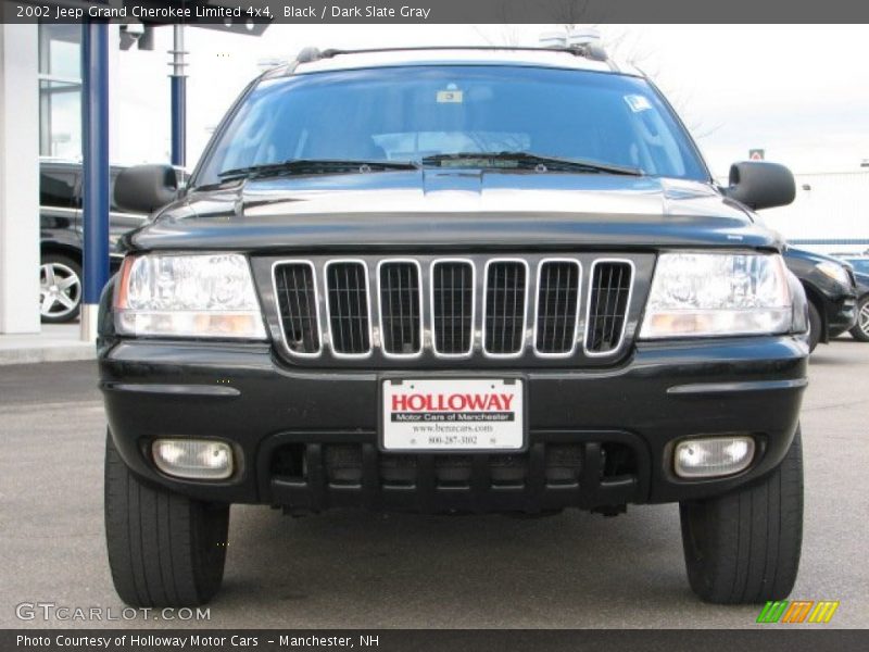 Black / Dark Slate Gray 2002 Jeep Grand Cherokee Limited 4x4