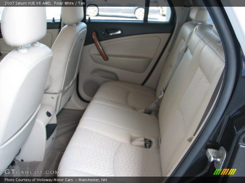 Polar White / Tan 2007 Saturn VUE V6 AWD