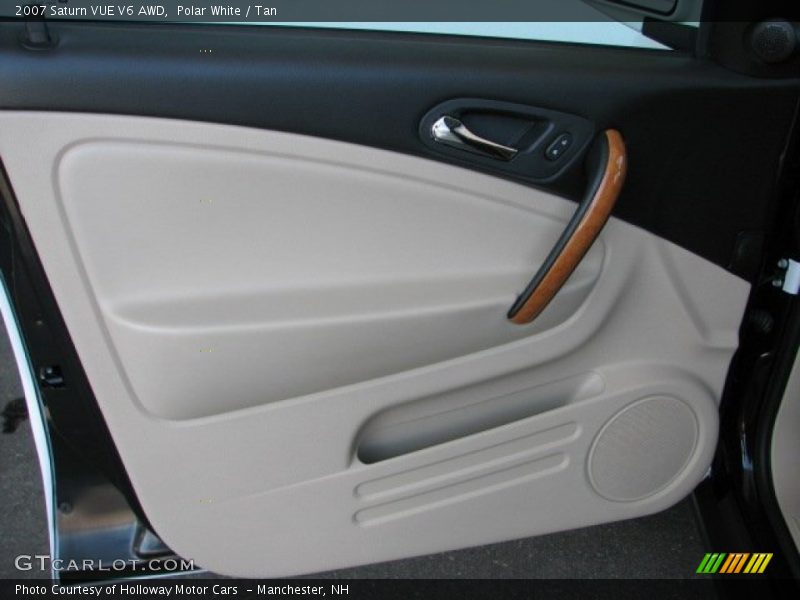 Polar White / Tan 2007 Saturn VUE V6 AWD