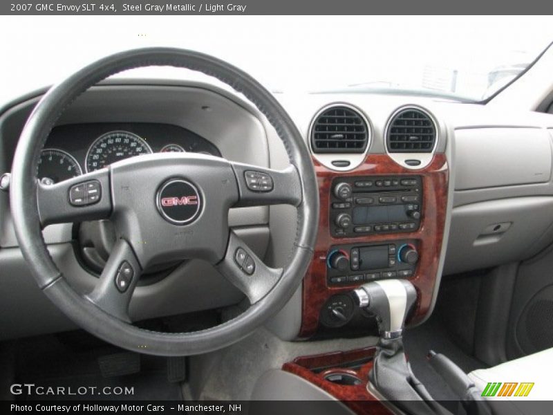 Steel Gray Metallic / Light Gray 2007 GMC Envoy SLT 4x4