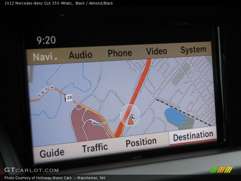 Black / Almond/Black 2012 Mercedes-Benz GLK 350 4Matic