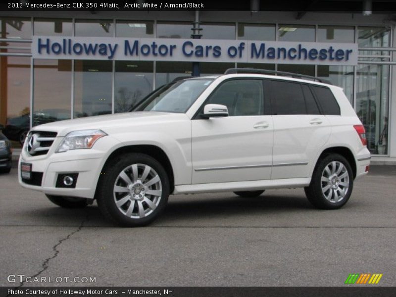 Arctic White / Almond/Black 2012 Mercedes-Benz GLK 350 4Matic