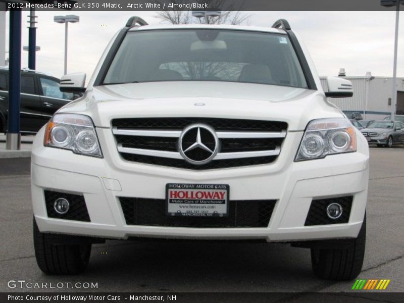 Arctic White / Almond/Black 2012 Mercedes-Benz GLK 350 4Matic
