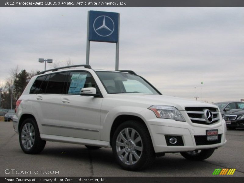 Arctic White / Almond/Black 2012 Mercedes-Benz GLK 350 4Matic