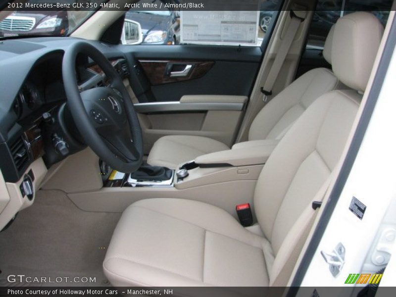 Arctic White / Almond/Black 2012 Mercedes-Benz GLK 350 4Matic