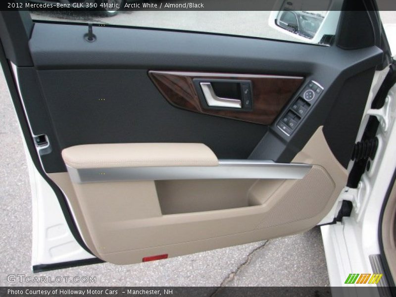Arctic White / Almond/Black 2012 Mercedes-Benz GLK 350 4Matic