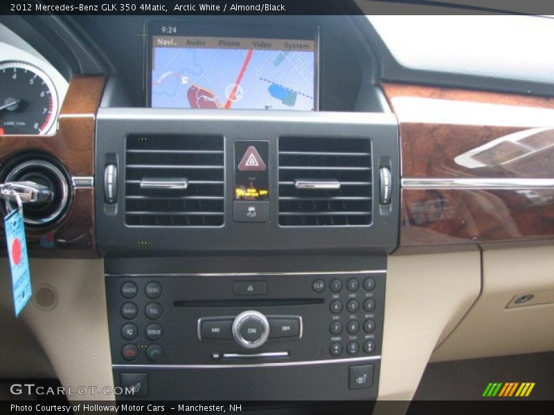 Arctic White / Almond/Black 2012 Mercedes-Benz GLK 350 4Matic