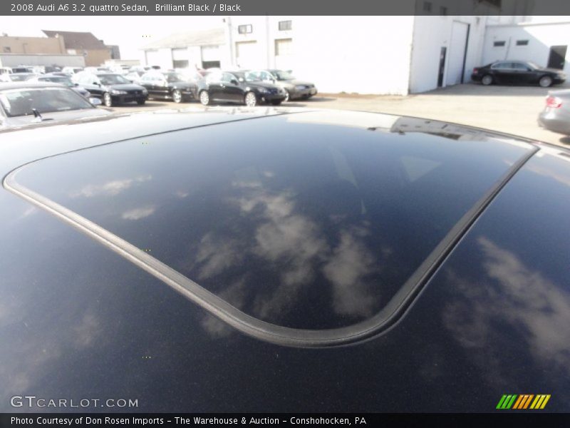 Brilliant Black / Black 2008 Audi A6 3.2 quattro Sedan