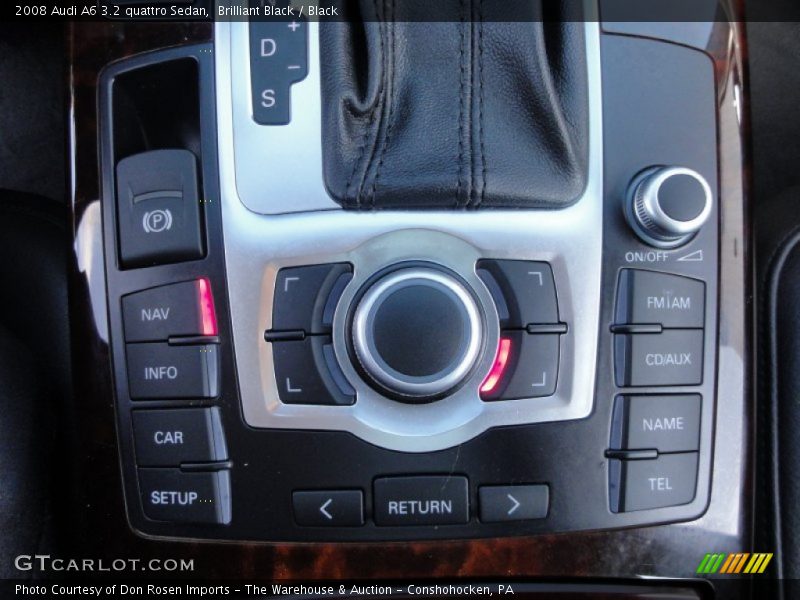 Brilliant Black / Black 2008 Audi A6 3.2 quattro Sedan