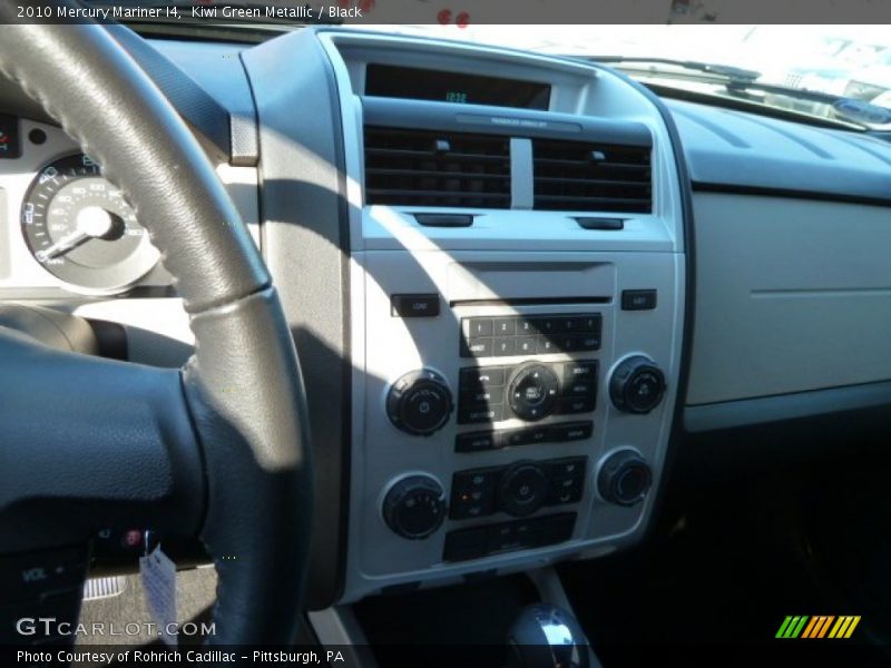 Kiwi Green Metallic / Black 2010 Mercury Mariner I4