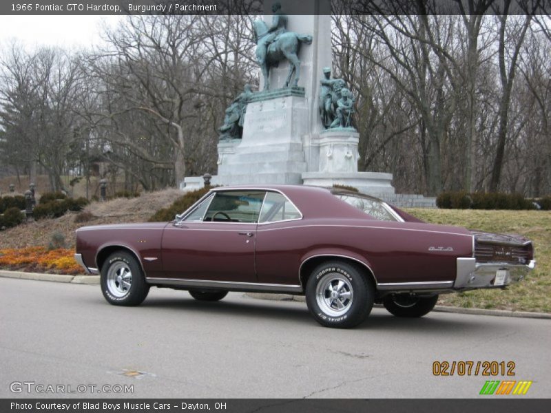  1966 GTO Hardtop Burgundy