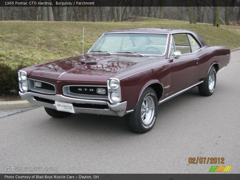 Front 3/4 View of 1966 GTO Hardtop