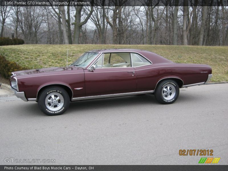  1966 GTO Hardtop Burgundy