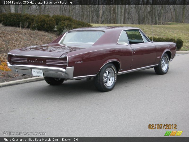  1966 GTO Hardtop Burgundy