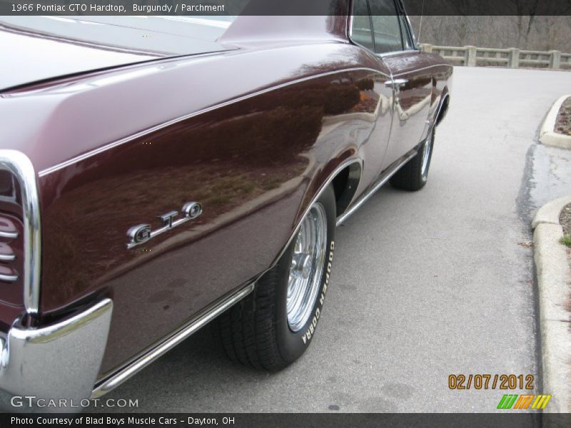 Burgundy / Parchment 1966 Pontiac GTO Hardtop