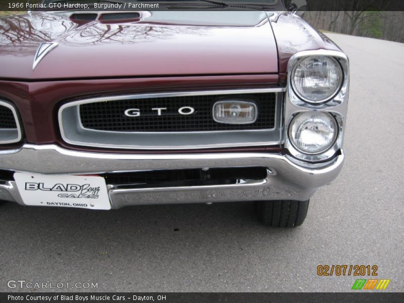 Burgundy / Parchment 1966 Pontiac GTO Hardtop