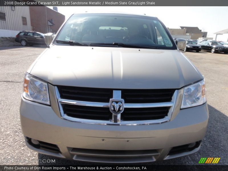 Light Sandstone Metallic / Medium Slate Gray/Light Shale 2008 Dodge Grand Caravan SXT