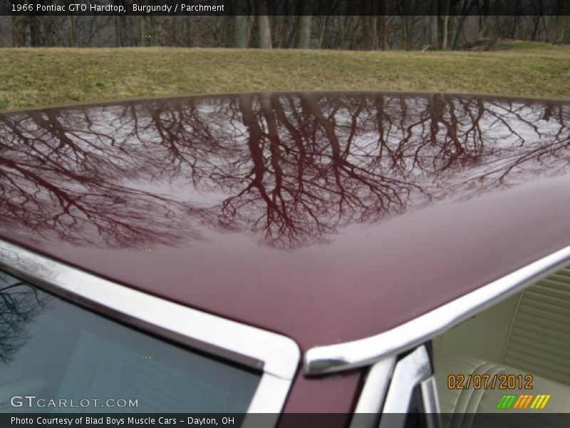 Burgundy / Parchment 1966 Pontiac GTO Hardtop