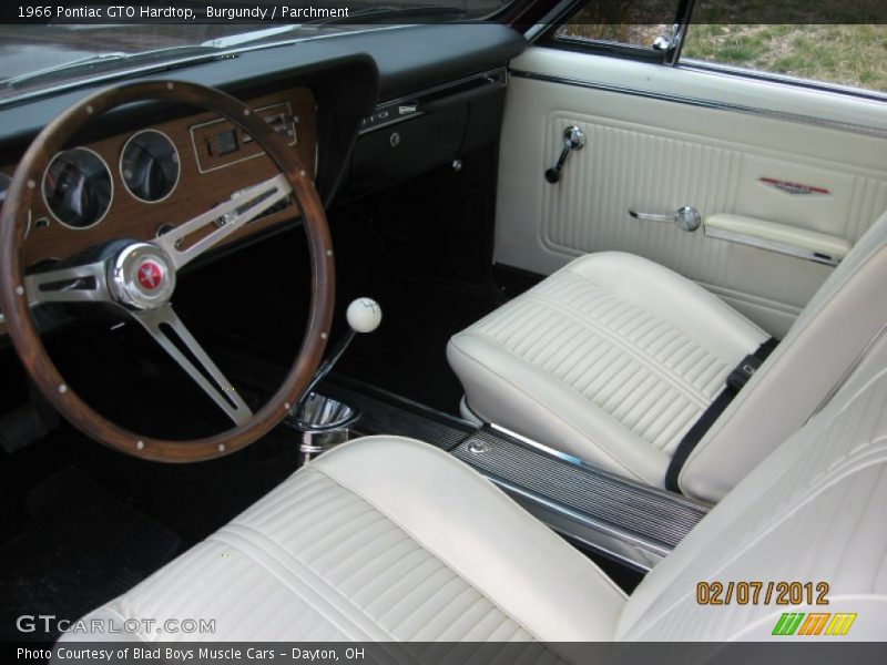  1966 GTO Hardtop Parchment Interior