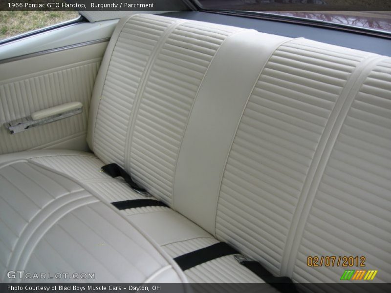  1966 GTO Hardtop Parchment Interior