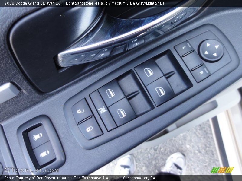 Light Sandstone Metallic / Medium Slate Gray/Light Shale 2008 Dodge Grand Caravan SXT