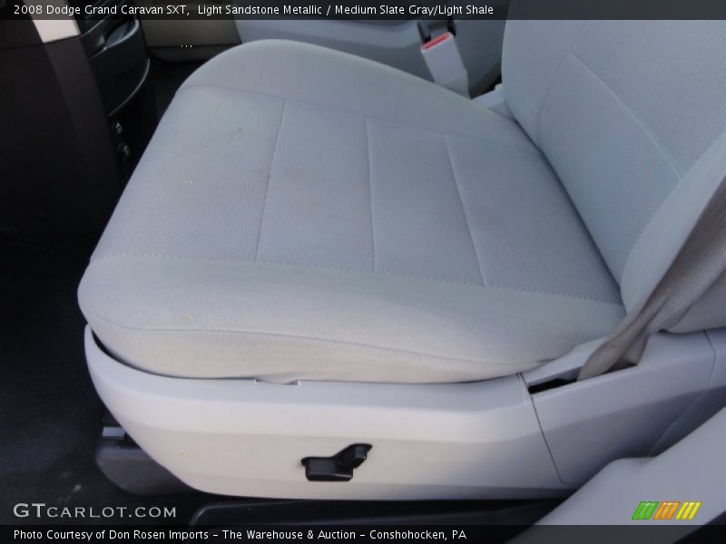 Light Sandstone Metallic / Medium Slate Gray/Light Shale 2008 Dodge Grand Caravan SXT