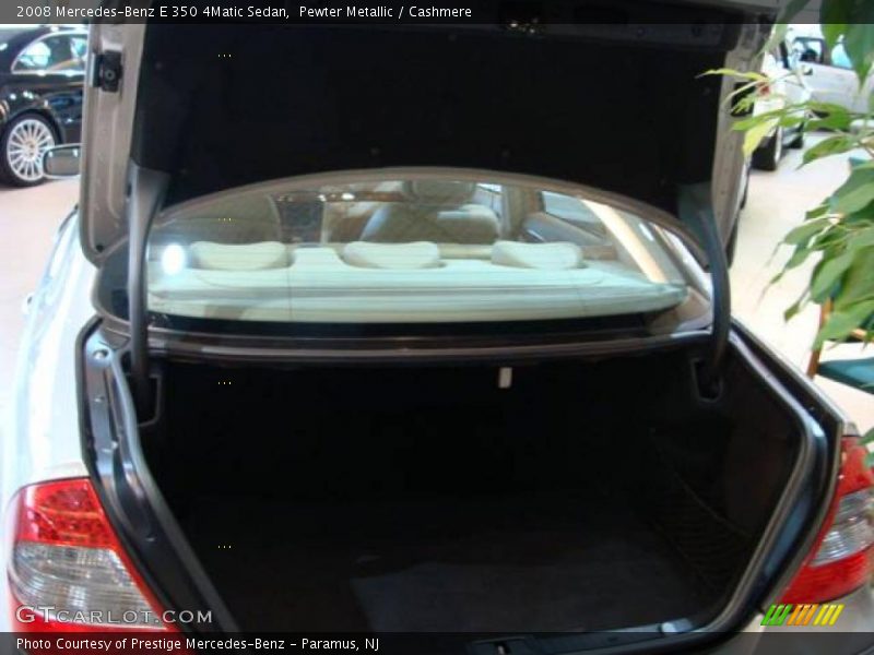 Pewter Metallic / Cashmere 2008 Mercedes-Benz E 350 4Matic Sedan