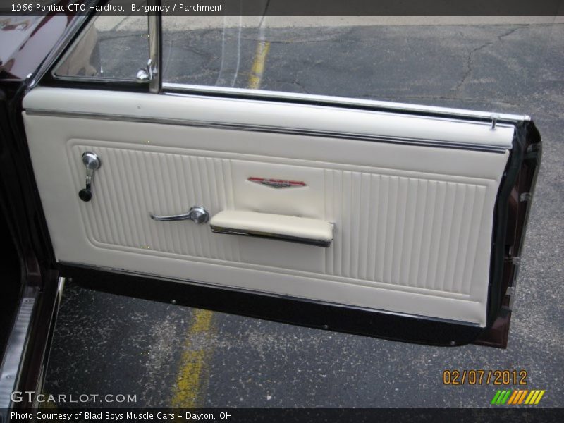 Door Panel of 1966 GTO Hardtop