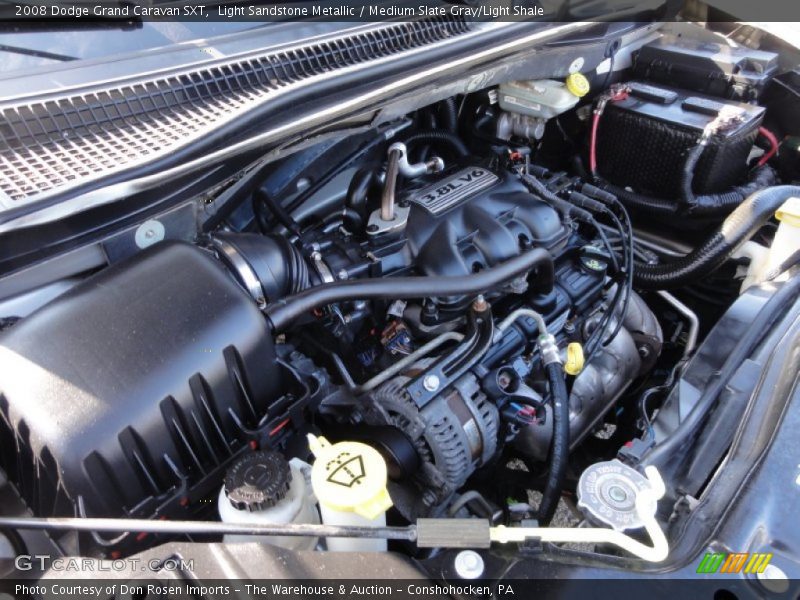 Light Sandstone Metallic / Medium Slate Gray/Light Shale 2008 Dodge Grand Caravan SXT