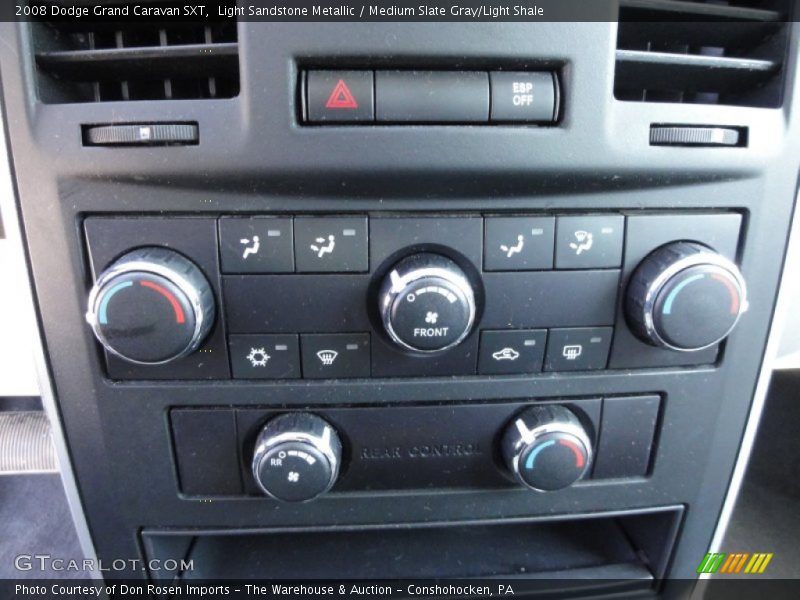 Light Sandstone Metallic / Medium Slate Gray/Light Shale 2008 Dodge Grand Caravan SXT